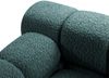 Micadoni Modulares Ecksofa Bellis 4-Sitzer Links Boucle Rolf Petrol Bild 4