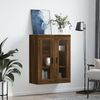 vidaXL Wandschrank Braun Eichen-Optik 69,5x34x90 cm 828499 Bild 3