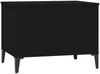 vidaXL Couchtisch Schwarz 60x44,5x45 cm Holzwerkstoff 819573 Bild 4