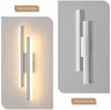 Riserva LED Wandstrahler Einfache LED Lampe,dekorative Acryllampe,16W warmes Licht 3000K, Einfach zu installieren, energiesparend, für Flure, Gänge Bild 3