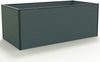 GFP Hochbeet Kräuter-Gemüse-Beet Aluminium CHRISTINA - 195 x 99 x 77 cm - anthrazit Bild 2