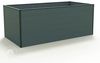 GFP Hochbeet Kräuter-Gemüse-Beet Aluminium CHRISTINA - 195x99x77cm - anthrazit Bild 2