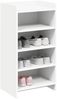 vidaXL Schuhschrank mit Speicher Weiß 48 x 36 x 92 cm Holzwerkstoff 8011339 Bild 2