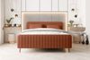 99rooms Lucio Boxspringbett Boucle-Stoff ANTHOLOGY Terracotta 180x200 cm Bild 2