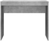 Schreibtisch, Spanplatte Betongrau, 90 × 40 × 72 cm Bild 5