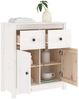 Sideboard, Kommode Weiß 70x35x80 cm Massivholz Kiefer j3369p Bild 4