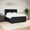 vidaXL Boxspringbett mit Matratze Schwarz 180x200 cm Samt 3294714 Bild 5