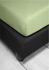 Irisette Frottier-Stretch Betttuch Orion 0009 lind 190x200 cm 9-34 lind Bild 5