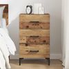 vidaXL Nachttisch mit Schubladen Altholz 40 x 40 x 66 cm Holzwerkstoff 882116 Bild 4