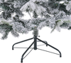 Künstlicher Weihnachtsbaum schneebedeckt 180 cm weiß TOMICHI Bild 5