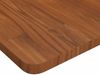 vidaXL Tischplatte Quadratisch Dunkelbraun 40x40x2,5cm Eiche Behandelt 343042 Bild 3