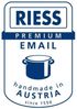 Riess Fleischtopf hoch mit Glasdeckel Ø20cm 3,5 Liter Emaille Nouvelle Corall Bild 4