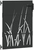 vidaXL Gartentor Schwarz 85 x 125 cm Pulverbeschichteter Stahl 42015865 Bild 4