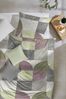 Primera Edelflanell Bettwäsche 155x220 Karo Retro lila grau grün 174147-55 Bild 2