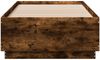 vidaXL Bettgestell Räuchereiche 75x190 cm Holzwerkstoff 3209762 Bild 4