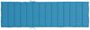 vidaXL Sonnenliegen-Auflage Blau 200x50x3 cm Oxford-Gewebe 314192 Bild 5