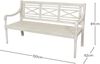 Sensline Gartenbank Louis 3 Sitzer Sitzbank Akazien Holz grau Bild 3