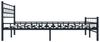 vidaXL Bettgestell Schwarz Stahl 200x200 cm [285281] Bild 3