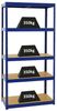 PROREGAL® Schwerlastregal Lagerregal Steckregal ELEPHANT 180x90x45cm Fachlast 350kg Blau Bild 4