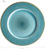 Mäser 931944 Tafelservice Prospero für 4 Personen, Porzellan, blau (1 Set, 8-teilig) Bild 2