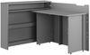 Schreibtisch Work Concept CW-01 (Farbe: Grau, Seite: Rechts) Bild 4