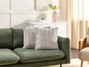 Kissen 2er Set Ohne Muster CONSTYLIS Baumwolle 45 x 45 cm Taupe Bild 3