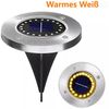 VIVIHEYDAY LED Solarleuchte Außen Garten Bodenleuchte Wegeleuchte, Lichtsensor LED Solarlampe Bild 2
