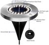 VIVIHEYDAY LED Solarleuchte Außen Garten Bodenleuchte Wegeleuchte, Lichtsensor LED Solarlampe Bild 3