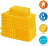 Lavea Handtuch Set Elena, Duschtücher, Handtücher, Gästetücher, Waschhandschuhe, 100% Baumwolle (Set, 10-St), Frottierserie, weich & saugstark, pflegeleicht, 500 g/m² Frottier Bild 2