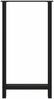 vidaXL Bartischbeine Schwarz 2 Stk. 60x(110-111) cm Stahl 4013356 Bild 5