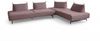 KAWOLA Ecksofa CANE Schlafsofa Daybed Stoff lila 80 x 210 x 310 cm Bild 3