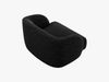 Micadoni Sessel Miley 1-Sitzer Chenille Haga Schwarz Bild 3