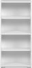 Finori Fyn 20A Regal, weiß | Regal für Wohnzimmer | Maß: B x H x T ca. 46 x 96,5 x 33,5 cm | Regal mit 4 Fächern Bild 4