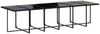 vidaXL 13-tlg. Garten-Essgruppe mit Kissen Schwarz Poly Rattan 3277890 Bild 4