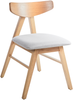 Esszimmerstuhl 2er Set LACOTA Holz Hellbraun Grau Bild 4
