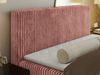 Mks Möbel 'Tiliano' Boxspringbett mit Kopfteil und Topper, Rosa, 180x200 cm, H3 Bild 4