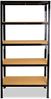 shelfplaza BLACK 180x120x23 cm Schwerlastregal in schwarz mit 5 Böden und 175 kg Traglast pro Boden Bild 5