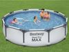 Bestway 'Steel Pro MAX™' Frame Pool Set, mit Filterpumpe, rund, Tritech lichtgrau, Ø 305 x 76 cm Bild 2