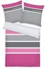 TOM TAILOR HOME Bettwäsche Felix in Gr. 135x200 oder 155x220 cm, Renforcé, 3 teilig, mit GRATIS-Zugabe: Gästehandtuch (100% Baumwolle), mit Reißverschluss Bild 3