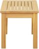 vidaXL Couchtisch Helles Akazienholz 50 x 35 x 36 cm Massivholz Akazie 42026782 Bild 3
