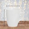 matches21 HOME & HOBBY Tasse Kaffeetassen 6er Set aus Keramik 340ml, Teetassen schöne Farben, 6-tlg, Keramik, Moderne Kaffeebecher Spülmaschinenfest & Mikrowellengeeignet Bild 2