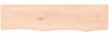vidaXL Wandregal 80x20x4 cm Massivholz Eiche Unbehandelt 363540 Bild 4