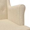 vidaXL Sessel Creme Stoff 42029924 Bild 5