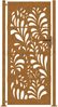vidaXL Gartentor 100x200 cm Verwitterungsstahl Wellendesign 4100978 Bild 4