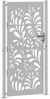 vidaXL Gartentor 100x200 cm Verwitterungsstahl Wellendesign 4100978 Bild 3