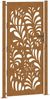 vidaXL Gartentor 100x200 cm Verwitterungsstahl Wellendesign 4100978 Bild 2