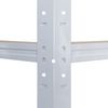shelfplaza OFFICE 200x70x45 cm Eckregal in lichtgrau mit 6 Böden und 145 kg Traglast pro Boden Bild 3