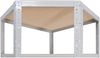 shelfplaza OFFICE 200x70x45 cm Eckregal in lichtgrau mit 6 Böden und 145 kg Traglast pro Boden Bild 2
