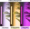 MUPOO Pflanzenlampe LED Stehende Pflanzenzuchtlampe Volles Spektrum H40-122cm, mit 3 Farben & 6/9/12H Timer für hohe Indoor-Pflanzen Bild 3