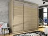 Kleiderschrank Aston II (Farbe: Sonoma Eiche, mit RGB LED Beleuchtung) Bild 2